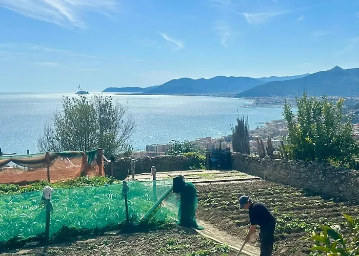 Dimora Concept - Orizzonte Blu - Verezzi Sea View Lägenhet Borgio Verezzi